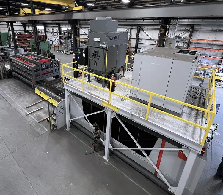 Used 2021 Bystronic BySmart Fiber 4020 Laser Cutters Oregon US | Machine Tool Bids #1269241
