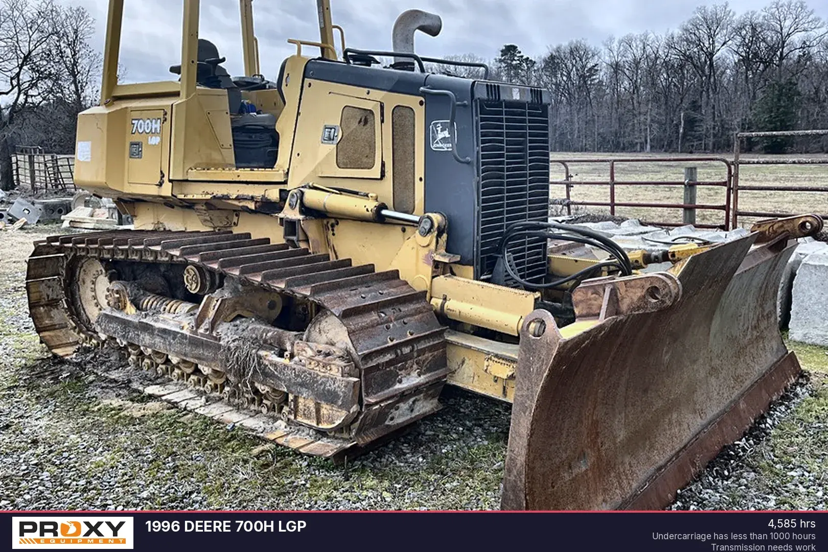 Used 1996 DEERE 700H LGP Bulldozers North Carolina US | Proxy Equipment #1382977