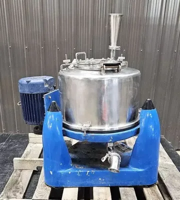 US Filtermaxx PTDM-25 perforate basket centrifuge, 316SS.