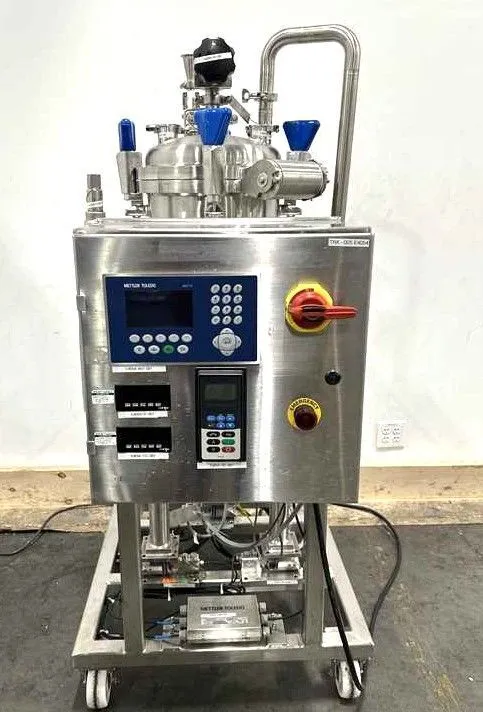 HOLLOWAY 30 Liter (8 Gallon) Holloway Sanitary 316L Stainless Steel Agitated Reactor REACTORS | EcReCon Inc