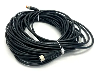 RST 8-RKT 8-627/20M | Lumberg Automation  Sensor Cable M12 M/F 8-Pin 20m 600006014 - New – Open box