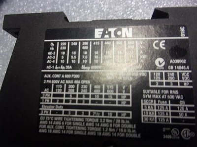 USED Eaton ECX09F1AAA-E3