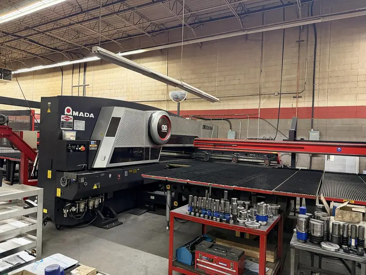 Used 2012 AMADA EMLK 3610NT Laser Combo Punches Ontario CA | Trader Machinery Inc #872101