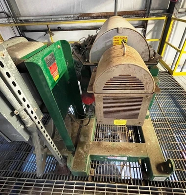 Derrick DE-1000 LP GBD oilfield decanter centrifuge skid, 316SS.