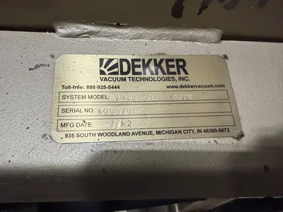 2022 DEKKER VMX0553KA1-00 Vacuum Pumps | CNC EXCHANGE (3)