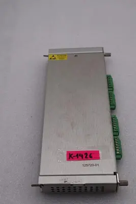 BENTLY NEVADA 125720-01 4 CHANNEL RELAY I/O MODULE STOCK #K-1426