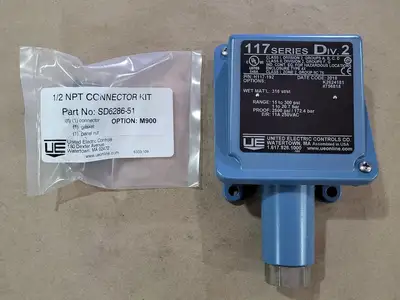 New | in-Stock UNITED ELECTRIC H117-192 Switchgears British Columbia CA | Lenmark #240778
