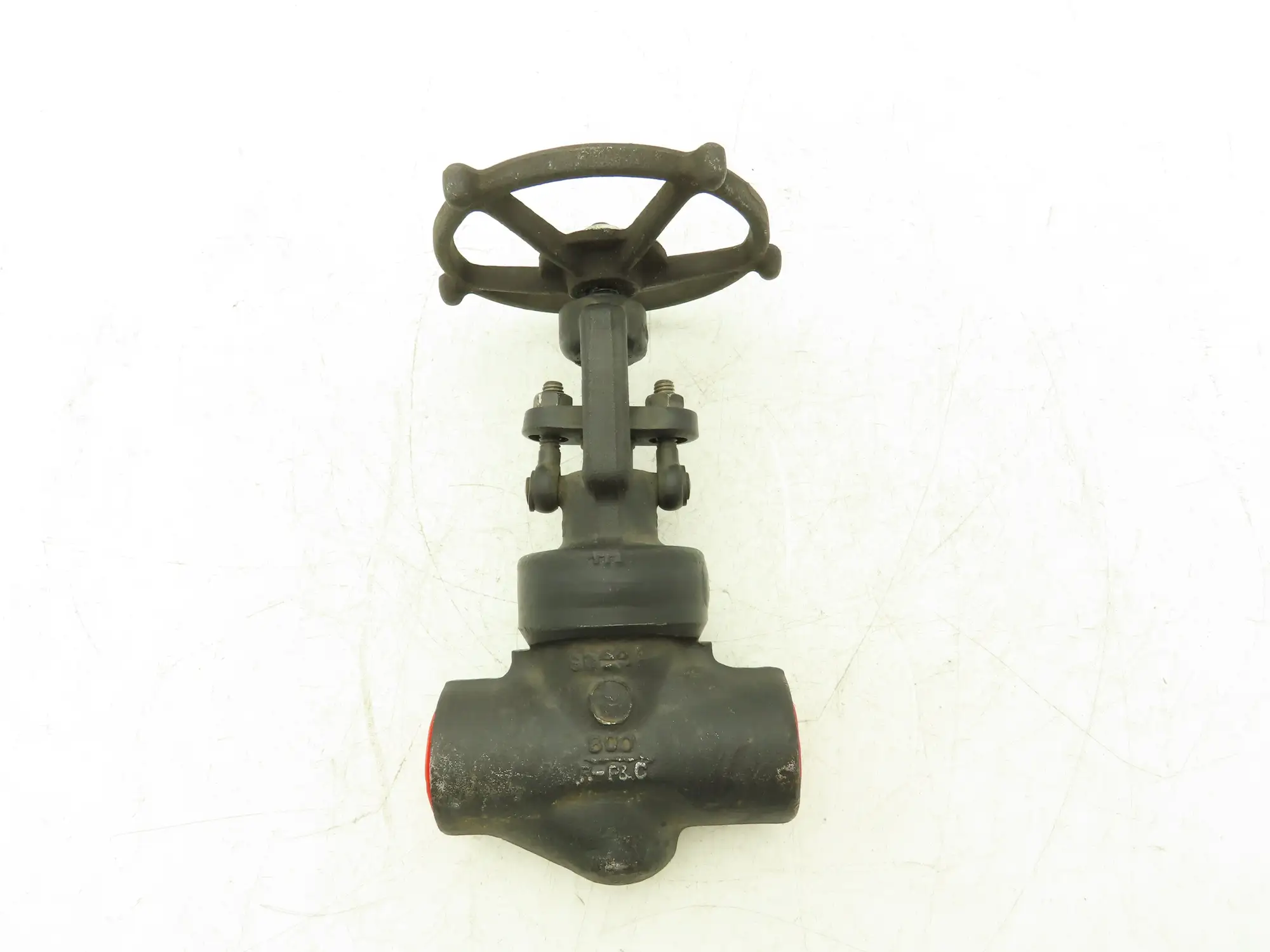 R-P&C FWB80-D Globe Valve Forged Steel 1" NPT Rising Stem