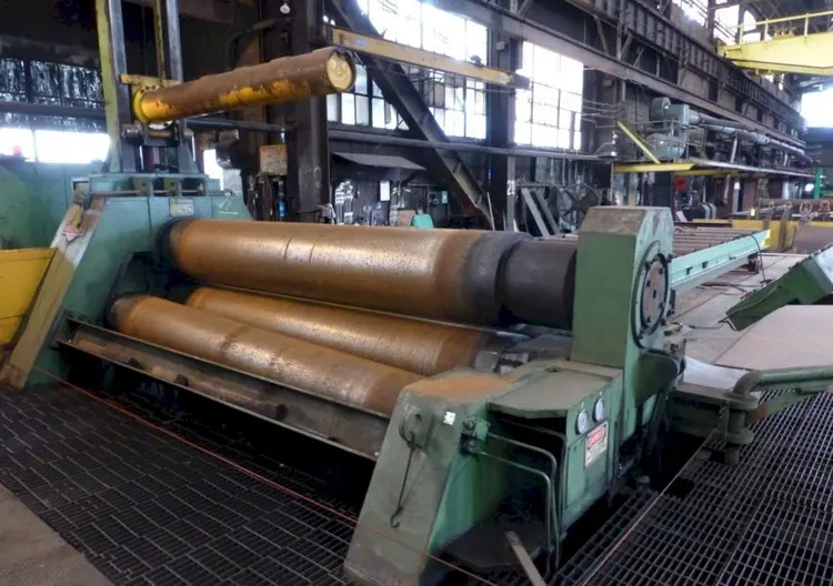 Used 1978 HAEUSLER VRM 12/3 Plate Bending Rolls including Pinch Ohio US | G-2000, Inc. #1081629