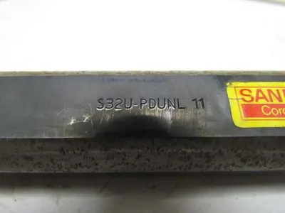 Sandvik Coromant S32U-PDUNL 11 T-Max P Boring Bar Left Hand 1.18" Dia 13.75" OAL