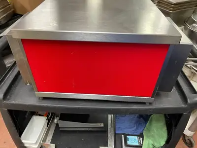 Used Hatco Used Hatco Thermo Food Finisher Warmer Melter Toaster TF-2010 220V Salamanders & Cheese Melters Illinois US | Falcon Restaurant Supply #1376192