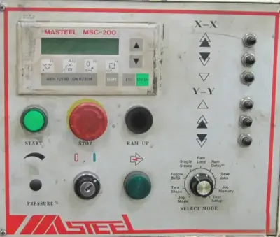 2006 MASTEEL MBH-12160 Brake Presses | MD Equipment Services LLC (6)