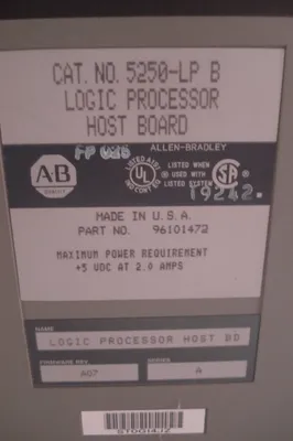 ALLEN BRADLEY 5250-MLP2/B DAUGHTERBOARD 5250-LP/B HOST BOARD