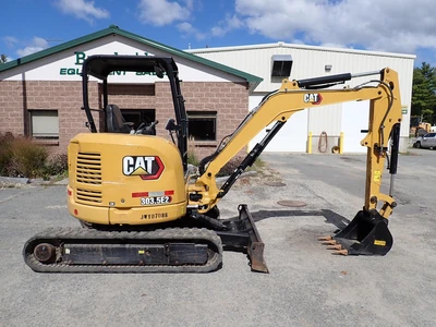 Used 2020 CATERPILLAR 303.5E2 CR Crawler Excavators - Mini Massachusetts US | Brookside Equipment Sales #1493527