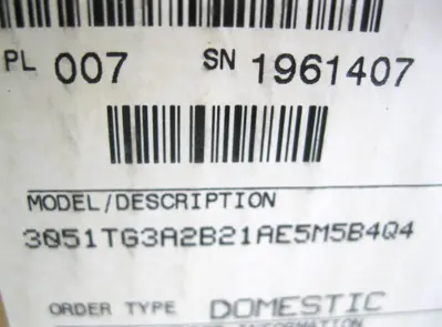 NEW Rosemount 3051 TG 3A 2B21AE5M5B4Q4