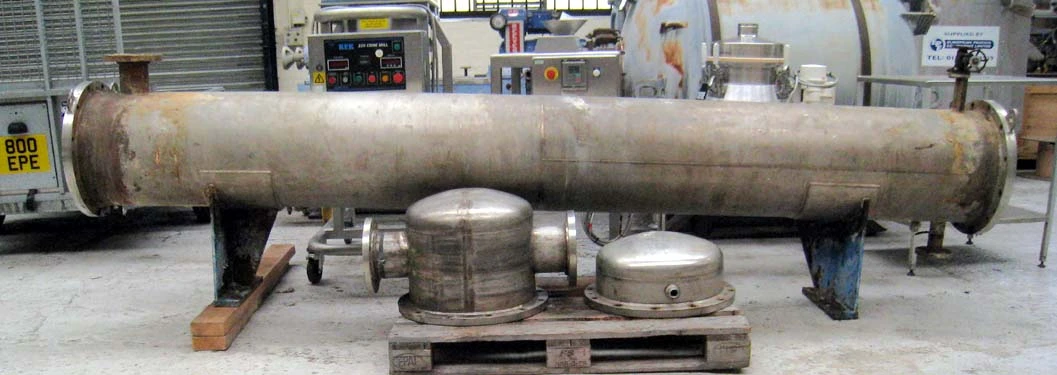 40 Sq. M. Horizontal Shell and Tube Heat Exchanger
