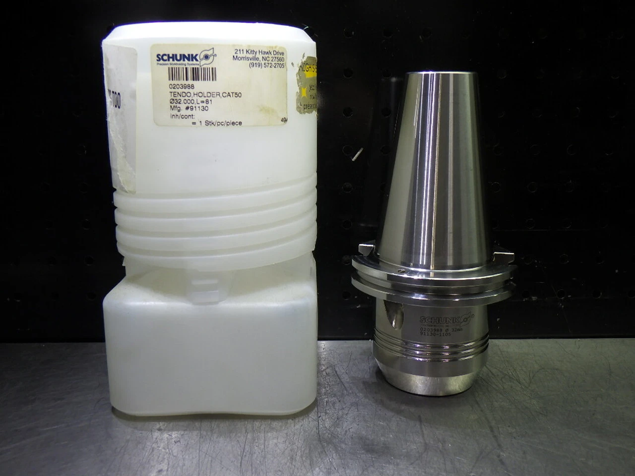Schunk Tendo CAT50 32mm Hydraulic Tool Holder 81mm Pro 0203988 (LOC2081A)