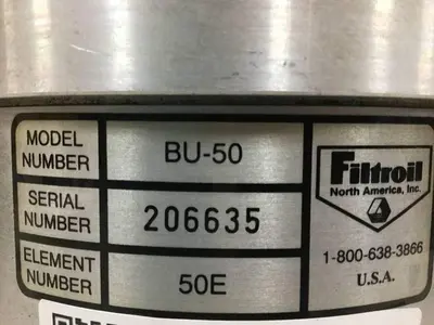 USED FILTROIL BU-50