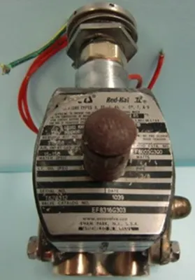 QTY. 1. ASCO RED-HAT 2 SOLENOID CAT.N0. EF80003G30...