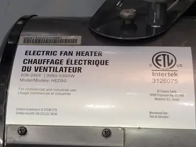 USED INTERTEC HED50