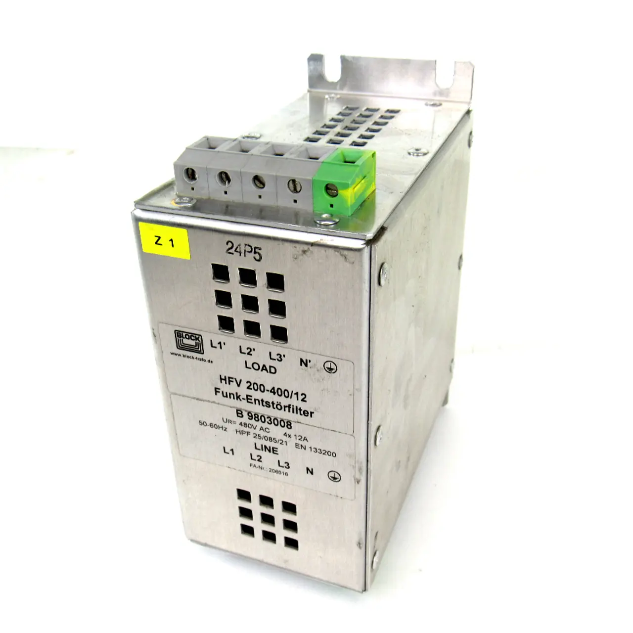 USED BLOCK HFV 200-400/12
