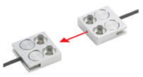 Keyence FU-51TZ Transmissive Fiber Optic Sensor Unit, 0.5 mm Optical Axis Dia [New]