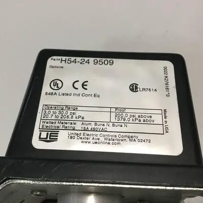USED UNITED ELECTRIC H54-24 9509