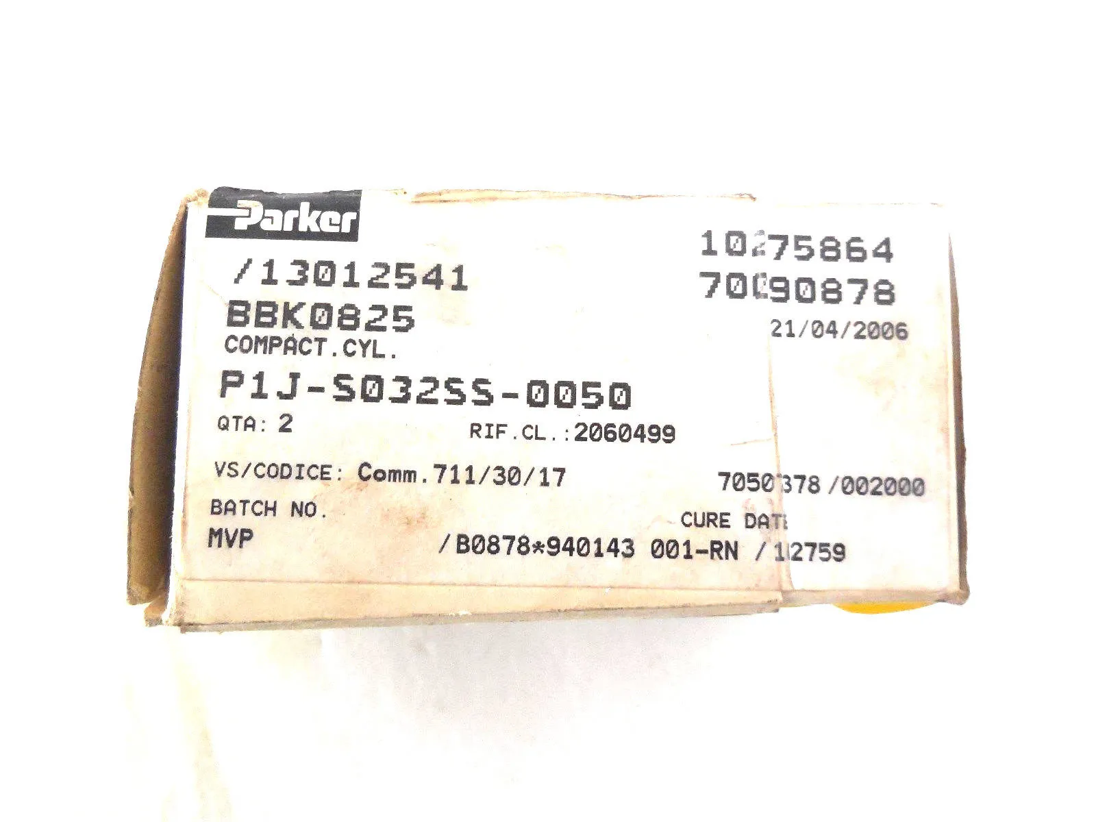 NEW PARKER P1J-S032SS-0050 COMPACT CYLINDER P1JS032SS0050