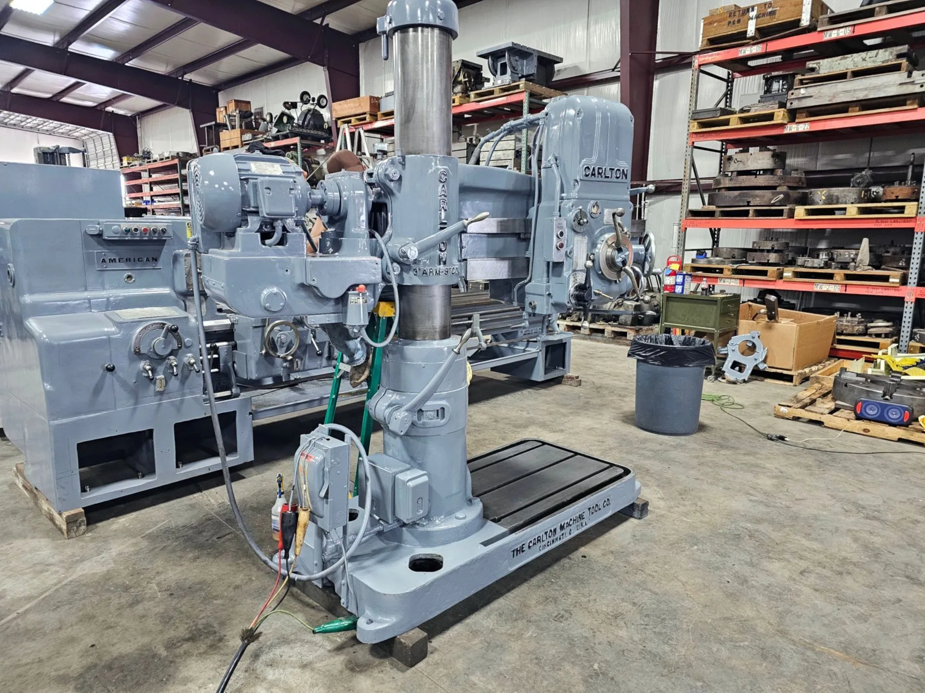 Used CARLTON 1A Radial Drills Texas US | N & R Machine Sales #1184631