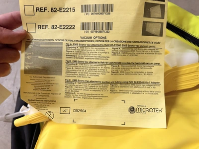 Used MDI ECONO-VAC SPLINTS / BRACES Medical Supplies Michigan US | Miedema Asset Management Group #1390091