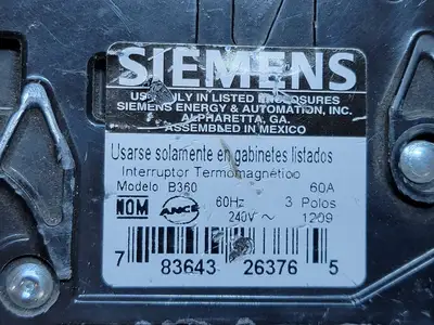 USED SIEMENS B360