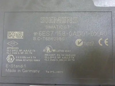 USED SIEMENS 6ES7 158-0AD01-0XA0