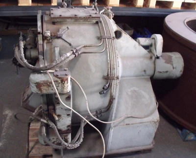 Krauss-Maffei HZ 63 peeler centrifuge, rubber-lined.