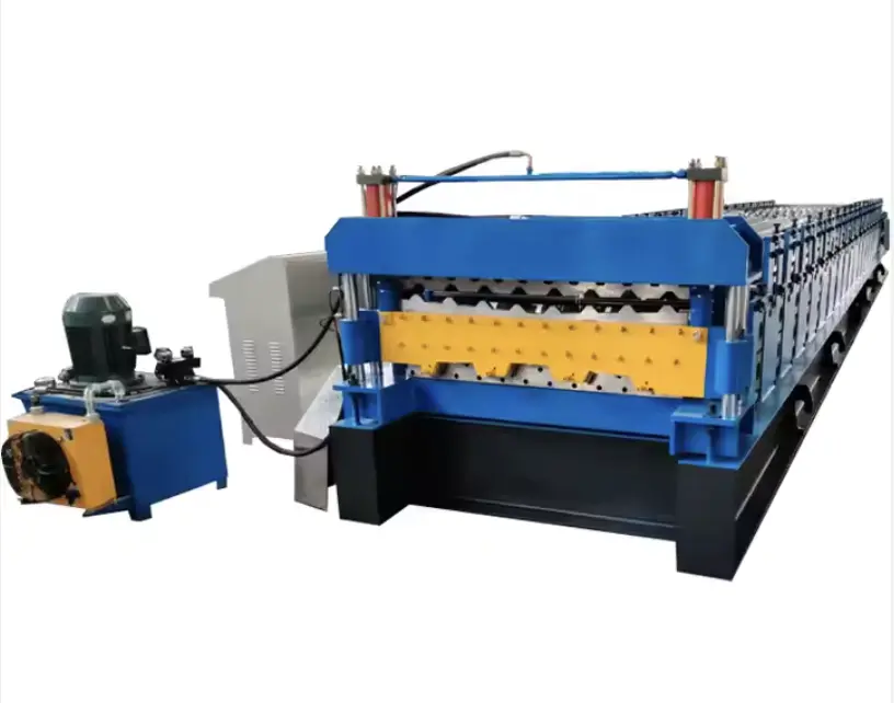 Corrugated Metal Decking Roll Forming Machine – UAE