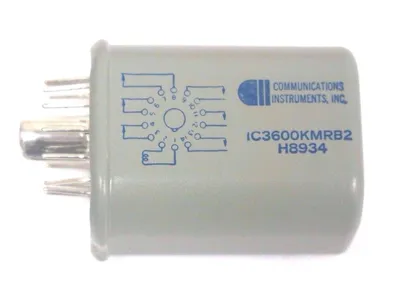 NEW COMMUNICATIONS INSTRUMENTS INC. GE FANUC REFERENCED RELAY IC3600KMRB2 H8934