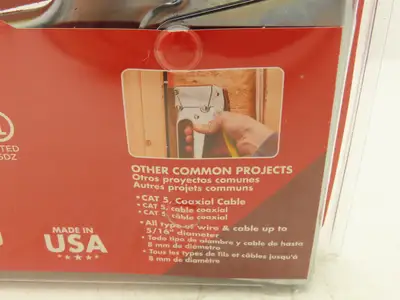 Arrow T59P Staple Gun for Wire/Cable Fasteners Data/Video/Communication Lot of 2