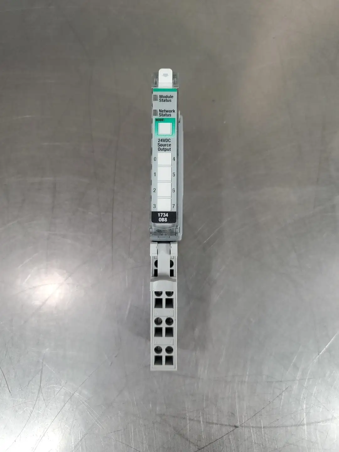 USED Allen-Bradley 1734-OB8 Output Module w/1734-MB Base