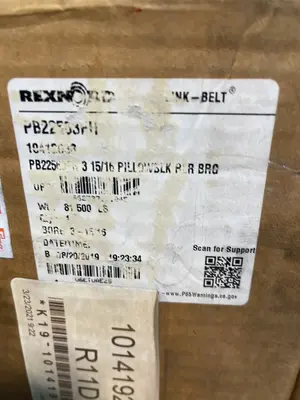USED 2019 REXNORD PB22563FH