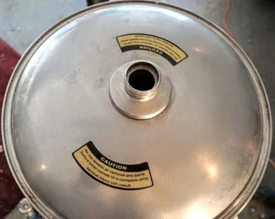 Westfalia SAOOM 3016 separator, 316SS.
