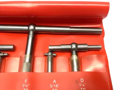 New | in-Stock Starrett Telescoping Gage Set (6) A,B,C,D,E,F In Case, 5/16" to 6" Bore Gages Michigan US | Maverick Industrial Sales #1402281
