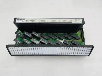 Fisher-Rosemount 01984-4121-0002 Isolated Discrete Termination Panel A #2321