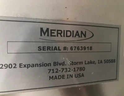 Used Meridian 3400 Gallon Stainless Steel Tanks Georgia US | Athens Packaging & Processing #914775