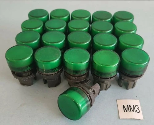 *NEW LOT OF 20* Green Push Button Switch 1" *WARRANTY*