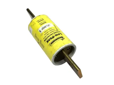 USED COOPER BUSSMANN LOW-PEAK TIME DELAY FUSE CLASS J 600VAC 200A