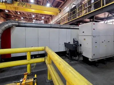 Used 2014 MITSUBISHI ML4020RX (S) 60XF Laser Cutters | Machine Factory Outlet #1267035