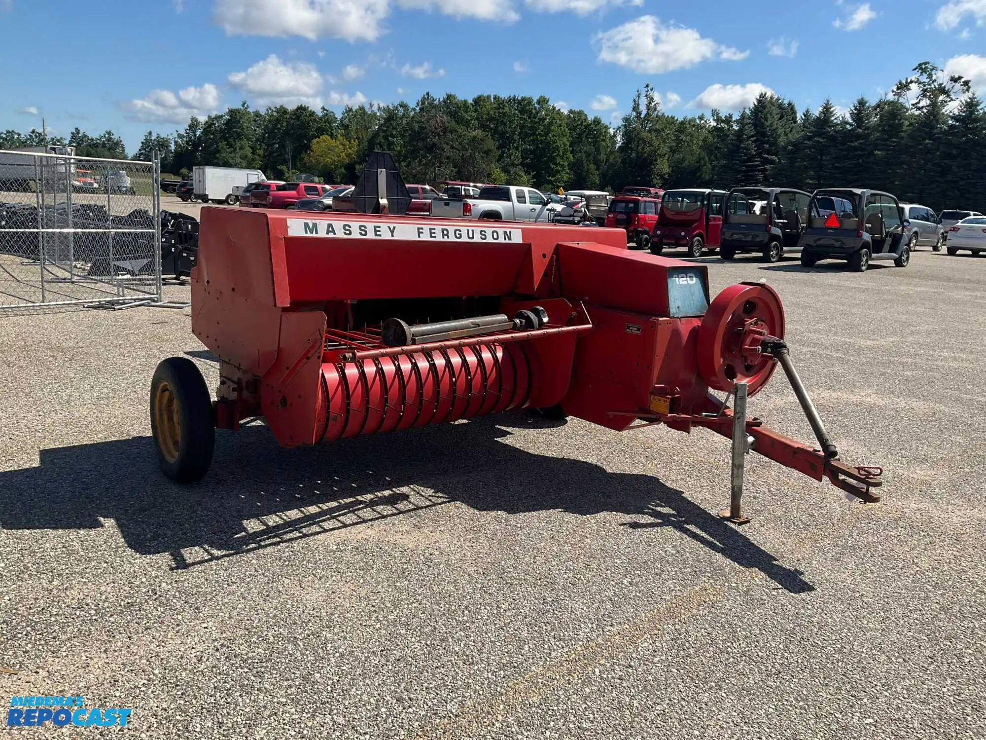 Used MASSEY FERGUSON MF120- HAY BALER Square Balers Michigan US | Miedema Asset Management Group #1395095