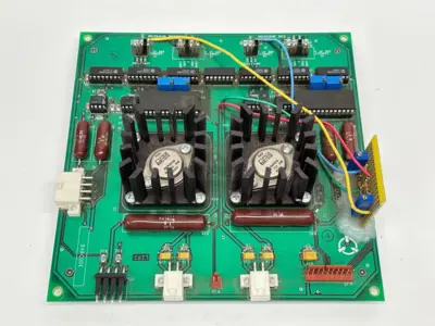 1-CD50-0094-000-X1,AD667JN 9404 | 1-CD50-0094-001 PCB 1-CD50-0094-000-X1 w/ 2x AD667JN 9404 DAMAGED - For parts or not working