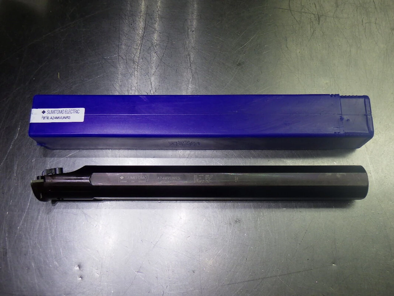 Sumitomo 2.25" Coolant Thru Indexable Boring Bar 1.5" Shank A24MVUNR3 (LOC999B)
