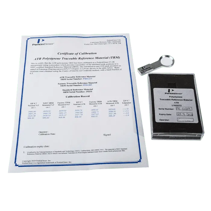 Mid Infrared Polystyrene TRM for ATR Accessories