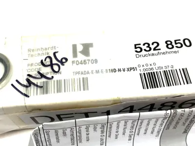 USED REINHARDT-TECHNIK PRESSURE TRANSMITTER